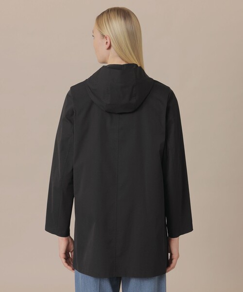 MACKINTOSH LONDON（マッキントッシュ ロンドン）の「【WEB・一部店舗限定】【CHRYSTON/クリストン】フーデットコート（トレンチコート・レディース・ブラック/グレー系その他・40/38）」の8枚目の写真