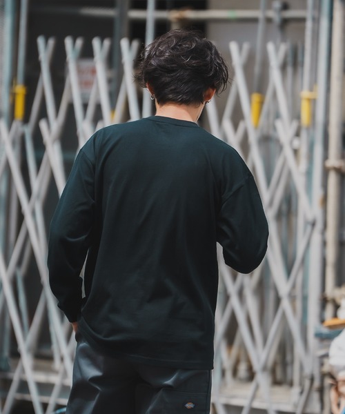 En serio TOKYO(エンソリオトーキョー)の「【SIDEWAYSTANCE】シガレット長袖Tシャツ 70576(Tシャツ/カットソー・メンズ・ホワイト/ブラック/カーキ・SMALL/MEDIUM/LARGE/X-LARGE)」の10枚目の写真