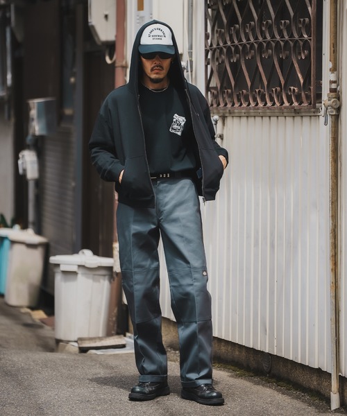 En serio TOKYO(エンソリオトーキョー)の「【SIDEWAYSTANCE】シガレット長袖Tシャツ 70576(Tシャツ/カットソー・メンズ・ホワイト/ブラック/カーキ・SMALL/MEDIUM/LARGE/X-LARGE)」の12枚目の写真