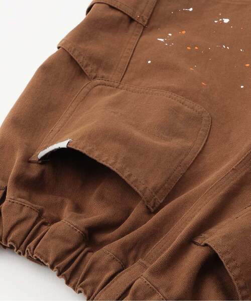 and D. petit main(アンドディープティマイン)の「ペインターショートパンツ(その他パンツ・キッズ・ブラック/ブラウン/ダークブルー・110cm/100cm/140cm/90cm/120cm/130cm)」の10枚目の写真