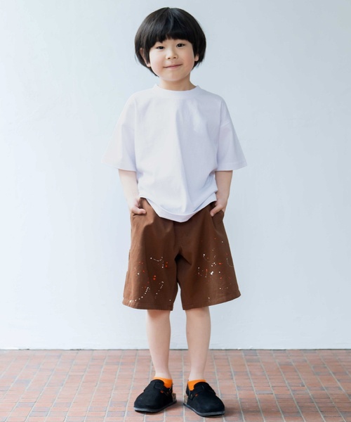 and D. petit main(アンドディープティマイン)の「ペインターショートパンツ(その他パンツ・キッズ・ブラック/ブラウン/ダークブルー・110cm/100cm/140cm/90cm/120cm/130cm)」の15枚目の写真