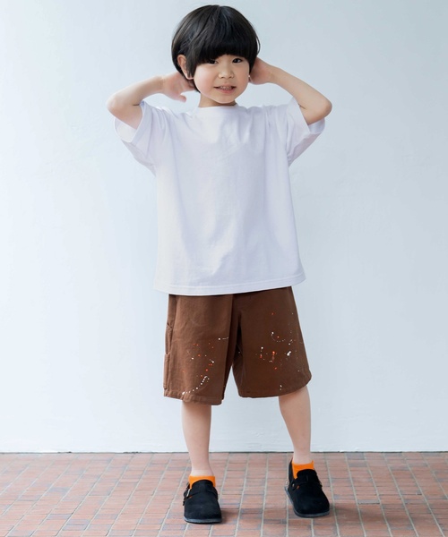 and D. petit main(アンドディープティマイン)の「ペインターショートパンツ(その他パンツ・キッズ・ブラック/ブラウン/ダークブルー・110cm/100cm/140cm/90cm/120cm/130cm)」の16枚目の写真