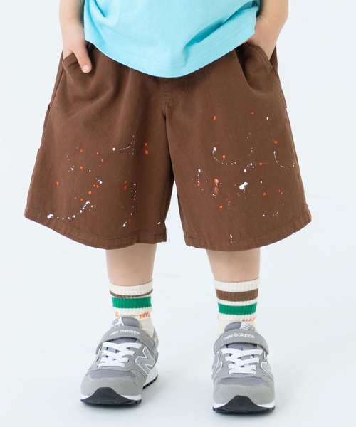 and D. petit main(アンドディープティマイン)の「ペインターショートパンツ(その他パンツ・キッズ・ブラック/ブラウン/ダークブルー・110cm/100cm/140cm/90cm/120cm/130cm)」の17枚目の写真