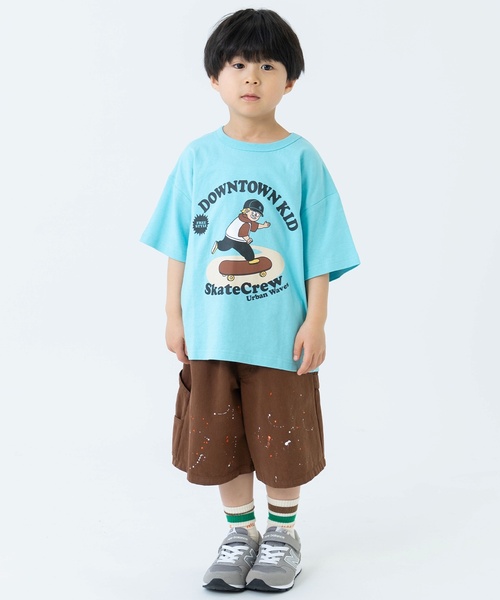 and D. petit main(アンドディープティマイン)の「ペインターショートパンツ(その他パンツ・キッズ・ブラック/ブラウン/ダークブルー・110cm/100cm/140cm/90cm/120cm/130cm)」の19枚目の写真