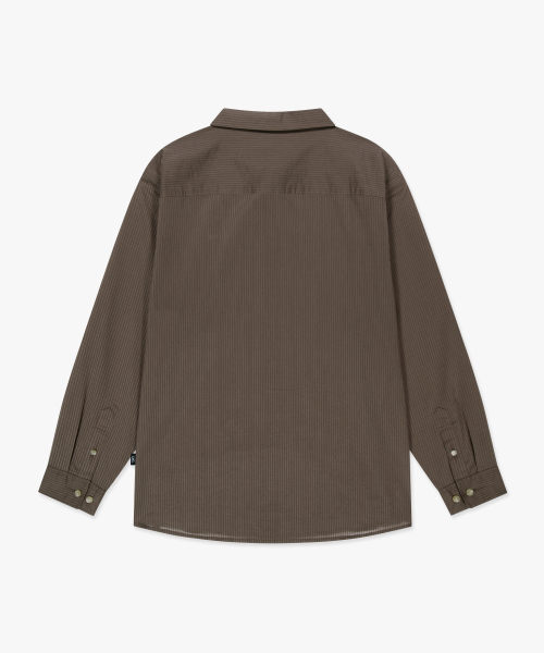 LMCの「NEW CLASSIC SHEER SHIRT brown(シャツ/ブラウス・レディース・その他・SMALL/MEDIUM/LARGE)」の5枚目の写真