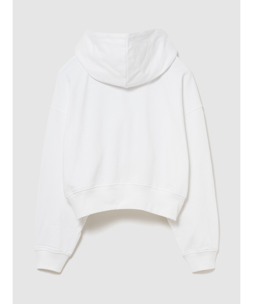GAP（ギャップ）の「フレンチテリー オーバーサイズ GAPハートロゴ ジップアップパーカー（パーカー・レディース・ネイビー/グレー/ホワイト・M/S/XS/XXS/XL/L）」の19枚目の写真