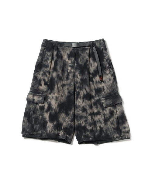 Gramicci(グラミチ)の「【別注】Gramicci / Waffle Cargo Shorts(カーゴパンツ・メンズ・ブラウン/ブラック・SMALL/LARGE/MEDIUM)」の3枚目の写真
