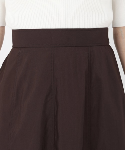 STRAWBERRY-FIELDS(ストロベリーフィールズ)の「ニドムバイオワッシャー_ソフトマーメイドスカート(スカート・レディース・ダークブラウン/カーキ・1)」の7枚目の写真