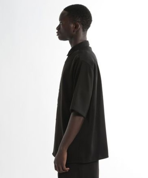HARE（ハレ）の「【SET UP対応 イージーケア 接触冷感】TOROMIシャツSS(HARE)（シャツ/ブラウス・メンズ・ブラック/ピンク/ホワイト・SMALL/MEDIUM）」の5枚目の写真