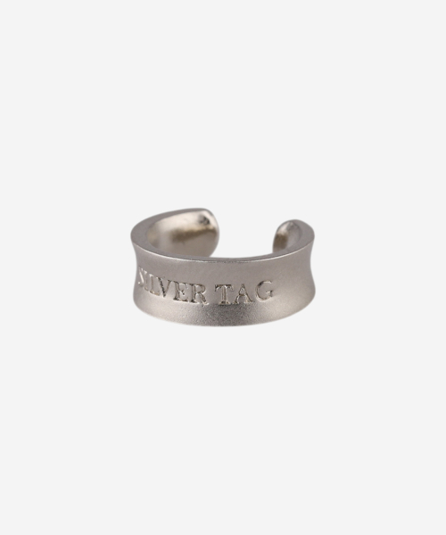 SILVERTAG（シルバータグ）の「BRE-26SS1 シグネチャーロゴエッセンシャルイヤーカフ（ピアス（両耳用）・メンズ・ライトグレー/シルバー・FREE）」の8枚目の写真