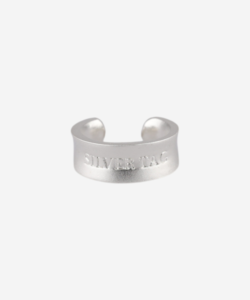 SILVERTAG（シルバータグ）の「BRE-26SS1 シグネチャーロゴエッセンシャルイヤーカフ（ピアス（両耳用）・メンズ・ライトグレー/シルバー・FREE）」の9枚目の写真