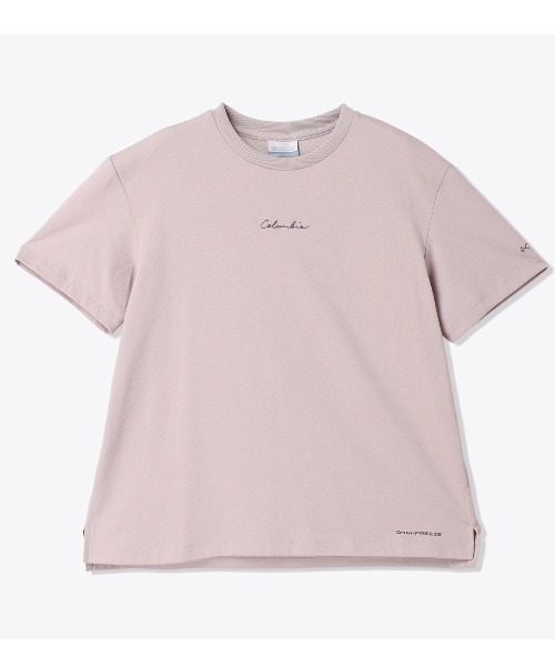 Columbia(コロンビア)の「コロンビア Columbia ポーラーパイオニアIIショートスリーブTシャツ(Tシャツ/カットソー・レディース・ホワイト/ブルーグレー/ブラック・M/XL/L/S)」の1枚目の写真
