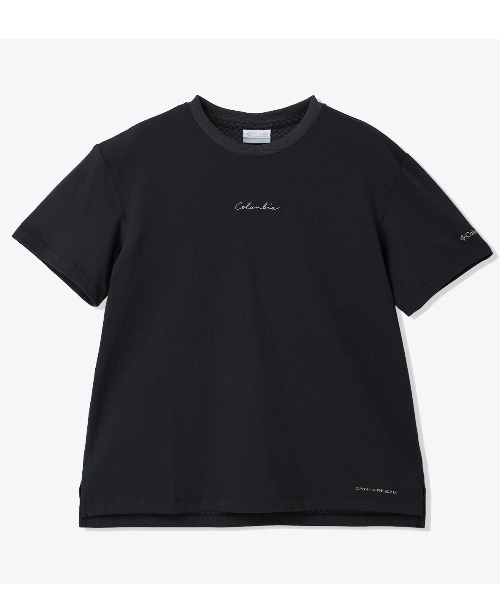 Columbia(コロンビア)の「コロンビア Columbia ポーラーパイオニアIIショートスリーブTシャツ(Tシャツ/カットソー・レディース・ホワイト/ブルーグレー/ブラック・M/XL/L/S)」の2枚目の写真