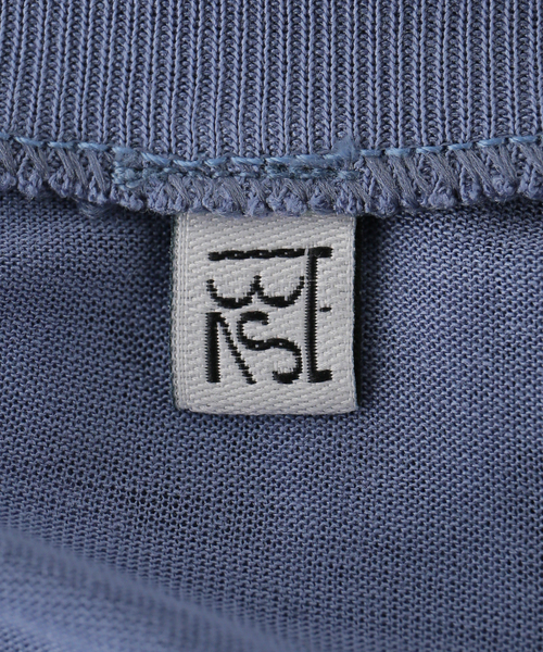 BASERANGE(ベースレンジ)の「【BASERANGE/ベースレンジ】LONG SLEEVE TEE(Tシャツ/カットソー・レディース・ブルー・SMALL)」の2枚目の写真
