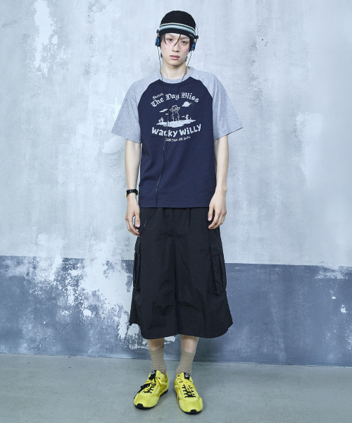 Wacky WiLLy(ワッキーウィリー)の「ナイロンカーゴショートパンツブラック(その他パンツ・メンズ・その他・SMALL/MEDIUM/LARGE/X-LARGE)」の1枚目の写真