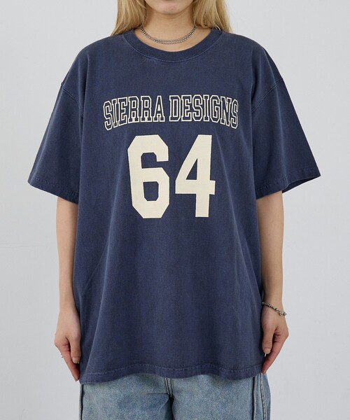 SIERRA DESIGNS(シェラデザイン)の「【Good On × SIERRA DESIGNS】64 カレッジロゴ プリントTシャツ(Tシャツ/カットソー・レディース・アイボリー/ブラック/ブラウン/ネイビー・フリー)」の10枚目の写真