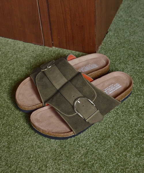 niko and...（ニコアンド）の「フェイクレザーコンビベルトサンダル（サンダル・メンズ・ブラック/グリーン・MEDIUM/LARGE）」の22枚目の写真