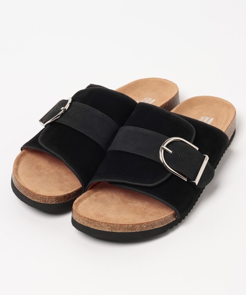 niko and...（ニコアンド）の「フェイクレザーコンビベルトサンダル（サンダル・メンズ・ブラック/グリーン・MEDIUM/LARGE）」の8枚目の写真