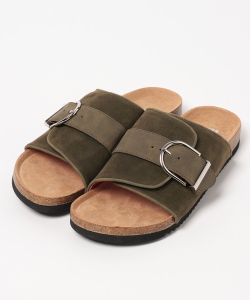 niko and...（ニコアンド）の「フェイクレザーコンビベルトサンダル（サンダル・メンズ・ブラック/グリーン・MEDIUM/LARGE）」の10枚目の写真