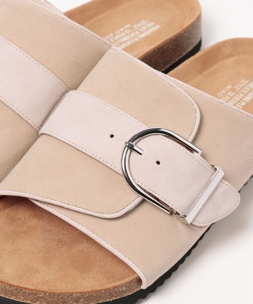 niko and...（ニコアンド）の「フェイクレザーコンビベルトサンダル（サンダル・メンズ・ブラック/グリーン・MEDIUM/LARGE）」の17枚目の写真