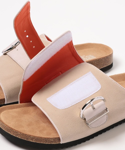 niko and...（ニコアンド）の「フェイクレザーコンビベルトサンダル（サンダル・メンズ・ブラック/グリーン・MEDIUM/LARGE）」の18枚目の写真