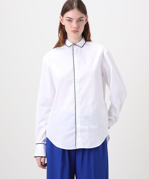 BOURRIENNE EQUIPAGE パイピングシャツ（シャツ/ブラウス