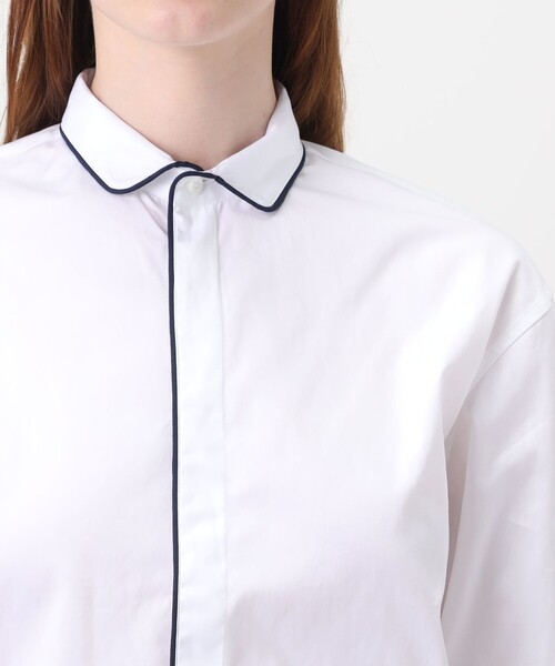 BOURRIENNE EQUIPAGE パイピングシャツ（シャツ/ブラウス