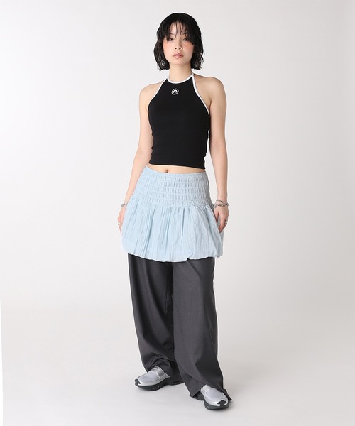 forget-me-nots(フォーゲットミーノッツ)の「BALLOON SKIRT FMN-26SS-SK-002(スカート・レディース・ホワイト/ブルー・FREE)」の6枚目の写真