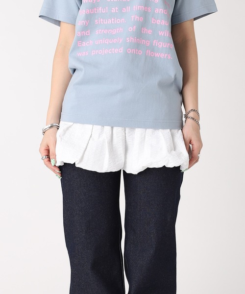 forget-me-nots(フォーゲットミーノッツ)の「BALLOON SKIRT FMN-26SS-SK-002(スカート・レディース・ホワイト/ブルー・FREE)」の8枚目の写真