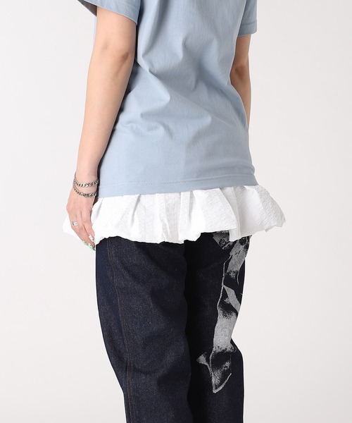 forget-me-nots(フォーゲットミーノッツ)の「BALLOON SKIRT FMN-26SS-SK-002(スカート・レディース・ホワイト/ブルー・FREE)」の10枚目の写真
