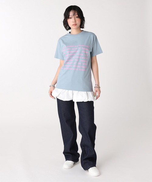 forget-me-nots(フォーゲットミーノッツ)の「BALLOON SKIRT FMN-26SS-SK-002(スカート・レディース・ホワイト/ブルー・FREE)」の11枚目の写真