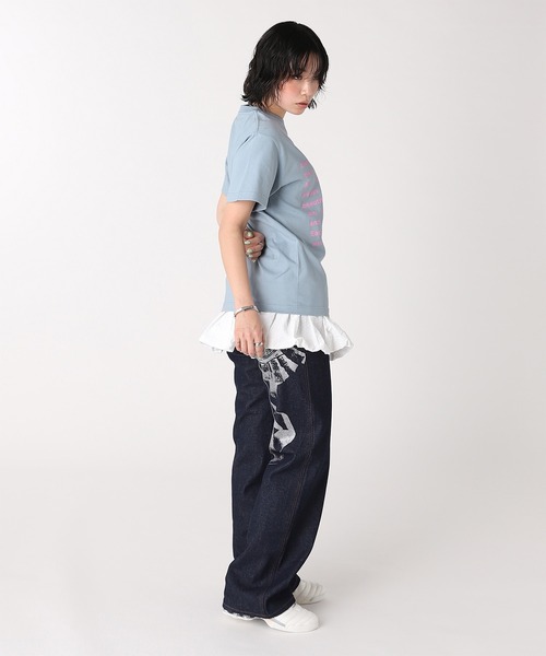 forget-me-nots(フォーゲットミーノッツ)の「BALLOON SKIRT FMN-26SS-SK-002(スカート・レディース・ホワイト/ブルー・FREE)」の12枚目の写真
