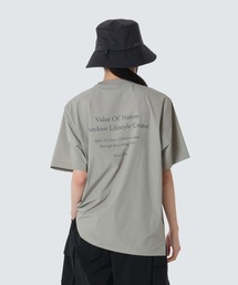 Snow Peak / Thin-Tech Lettering S/S T-Shirt シンテックレタリング S/S Tシャツ 海外限定