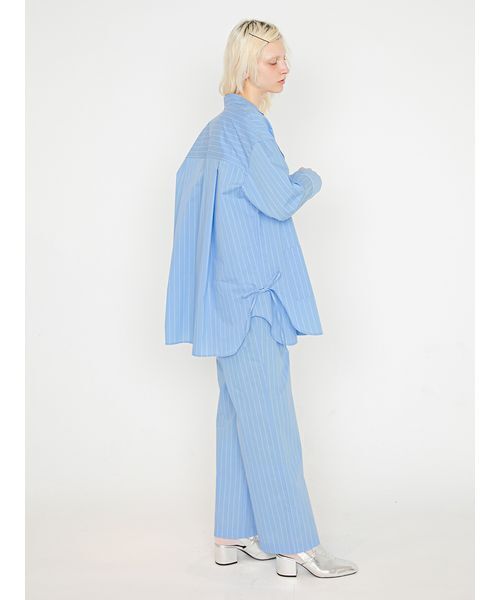 SORIN(ソリン )の「Stripe Layered Pants/ストライプ レイヤードパンツ(その他パンツ・レディース・ブルー/ライラック/ホワイト・38/36)」の11枚目の写真