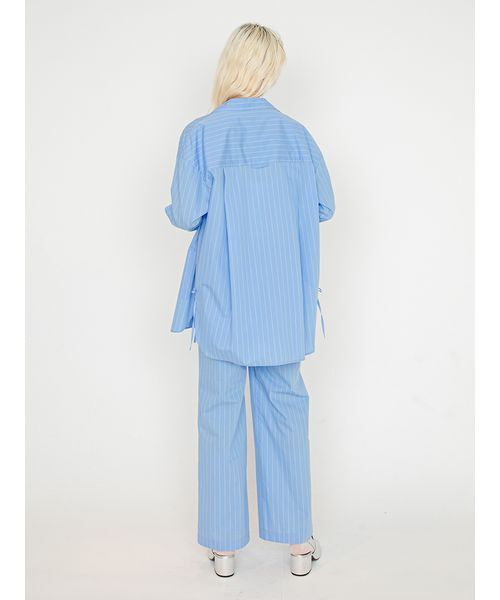SORIN(ソリン )の「Stripe Layered Pants/ストライプ レイヤードパンツ(その他パンツ・レディース・ブルー/ライラック/ホワイト・38/36)」の12枚目の写真
