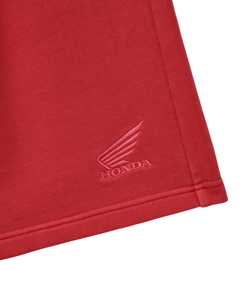 PHYPS MOTORCYCLE（フィップスモーターサイクル）の「Pigment Original Wing logo Bermuda Sweat Pants_Red（その他パンツ・メンズ・その他・SMALL/MEDIUM/LARGE/X-LARGE）」の5枚目の写真