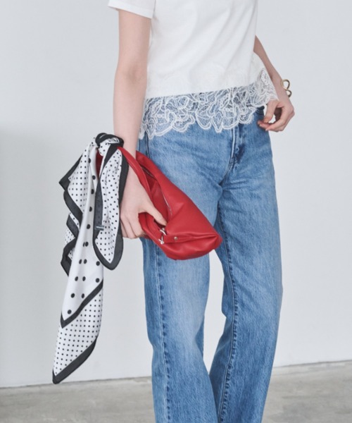 Anclear oui（アンクリアウィ）の「ワンハンドルバッグ（ハンドバッグ・レディース・Red/Black/White・F）」の18枚目の写真