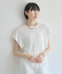 【接触冷感】バックリボンプルオーバー