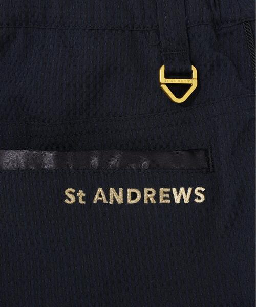 St ANDREWS(セントアンドリュース)の「【St ANDREWS】ドビーサッカースキニーパンツ (WOMENS)(その他パンツ・レディース・ホワイト/ブラック・S/M/L)」の14枚目の写真