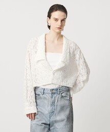 ASTRAET（アストラット）の「＜ASTRAET＞ラペル レースシャツ（シャツ/ブラウス）」