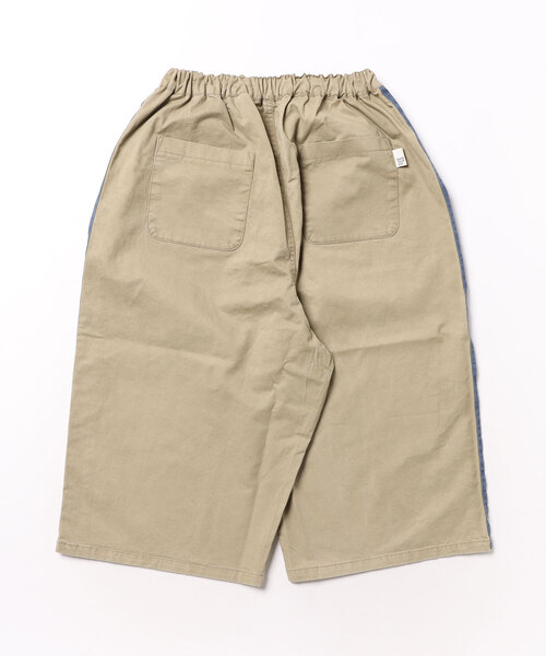 MAKE YOUR DAY（メイクユアデイ）の「サイドライン６分丈パンツ（その他パンツ・キッズ・ベージュ/ブルー・150/160）」の10枚目の写真