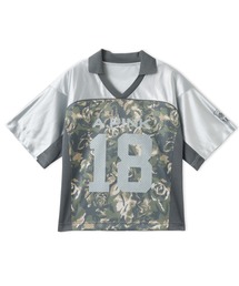 atmos pink Rose Camouflage Game Shirt / アトモス ピンク ローズ カモフラージュ ゲーム シャツ