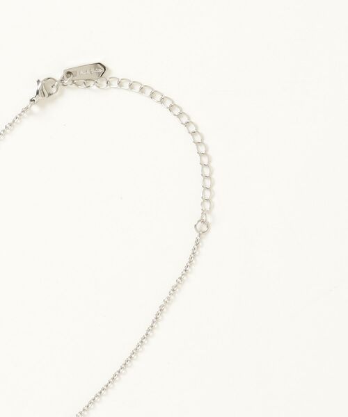 Paul Smith(ポールスミス)の「“Double Ring Motif” ネックレス【260902 210】(ネックレス・メンズ・シルバー・FREE)」の8枚目の写真