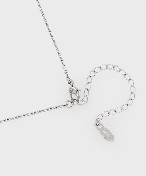 Paul Smith(ポールスミス)の「“Double Ring Motif” ネックレス【260902 210】(ネックレス・メンズ・シルバー・FREE)」の6枚目の写真