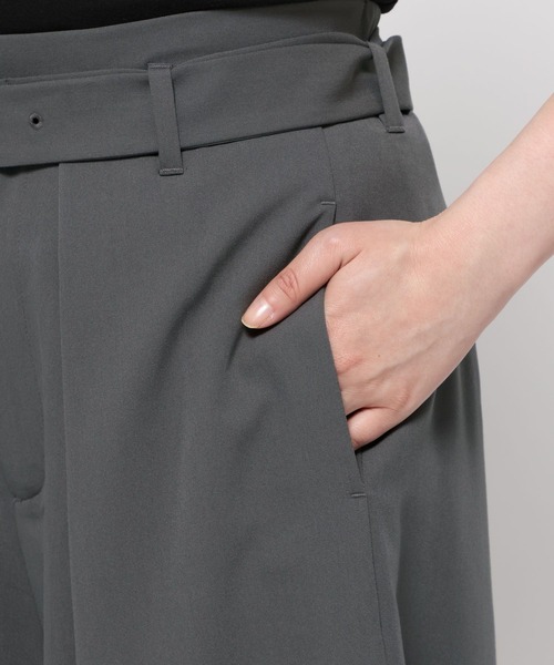 HARE(ハレ)の「ポイントレースワイドパンツ(HARE)(その他パンツ・レディース・ブラック/グレー・FREE)」の13枚目の写真