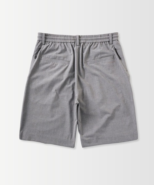 +phenix(プラスフェニックス)の「+phenix(プラスフェニックス)2-TUCK HALF SLACKS / ツータック ハーフスラックス(その他パンツ・メンズ・グレー/チャコール/ブラック・L/S/M)」の7枚目の写真