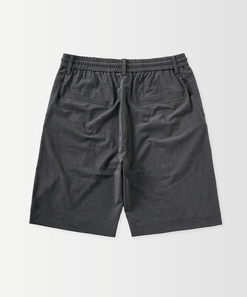 +phenix(プラスフェニックス)の「+phenix(プラスフェニックス)2-TUCK HALF SLACKS / ツータック ハーフスラックス(その他パンツ・メンズ・グレー/チャコール/ブラック・L/S/M)」の13枚目の写真
