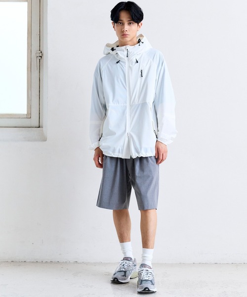 +phenix(プラスフェニックス)の「+phenix(プラスフェニックス)2-TUCK HALF SLACKS / ツータック ハーフスラックス(その他パンツ・メンズ・グレー/チャコール/ブラック・L/S/M)」の21枚目の写真