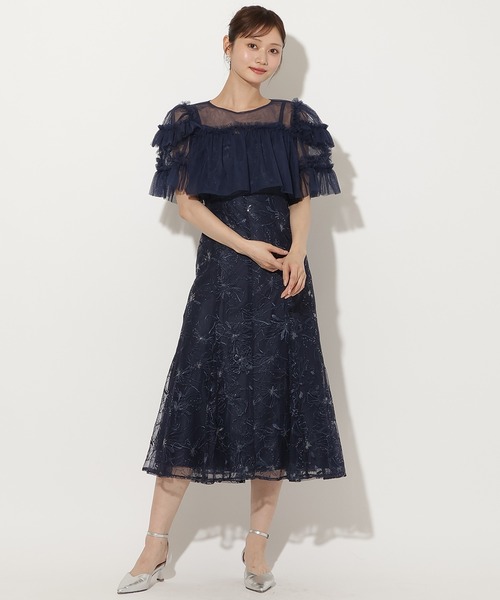 AND COUTURE｜アンドクチュールのドレス（ブルー・ネイビー/青色系