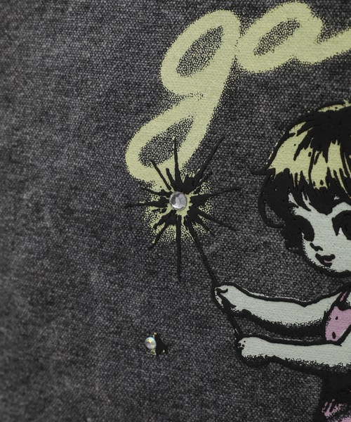 GANNI(ガニー)の「Medium Trapeze Shopper Fairy Print(トートバッグ・レディース・ブラック系その他・ONE SIZE)」の4枚目の写真